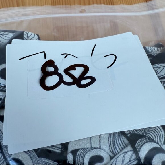 See By Chloe Black White Puff Sleeve Mini Dress Long Sleeve Patterned 38 - Picture 12 of 13